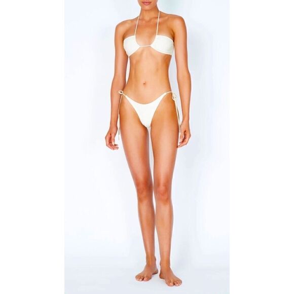 TRIANGL ASTER COCONUT TERRY SET 🥥 NWT + BAG - Picture 6 of 10